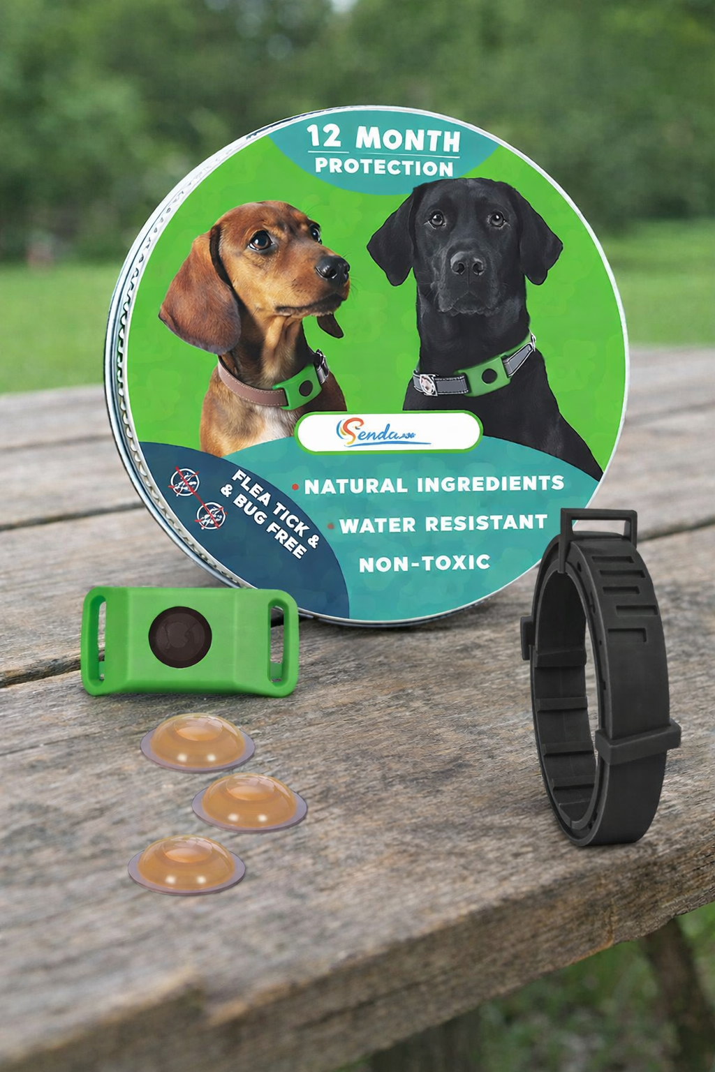 TickZero Natural Anti-Tick Repellent Collar